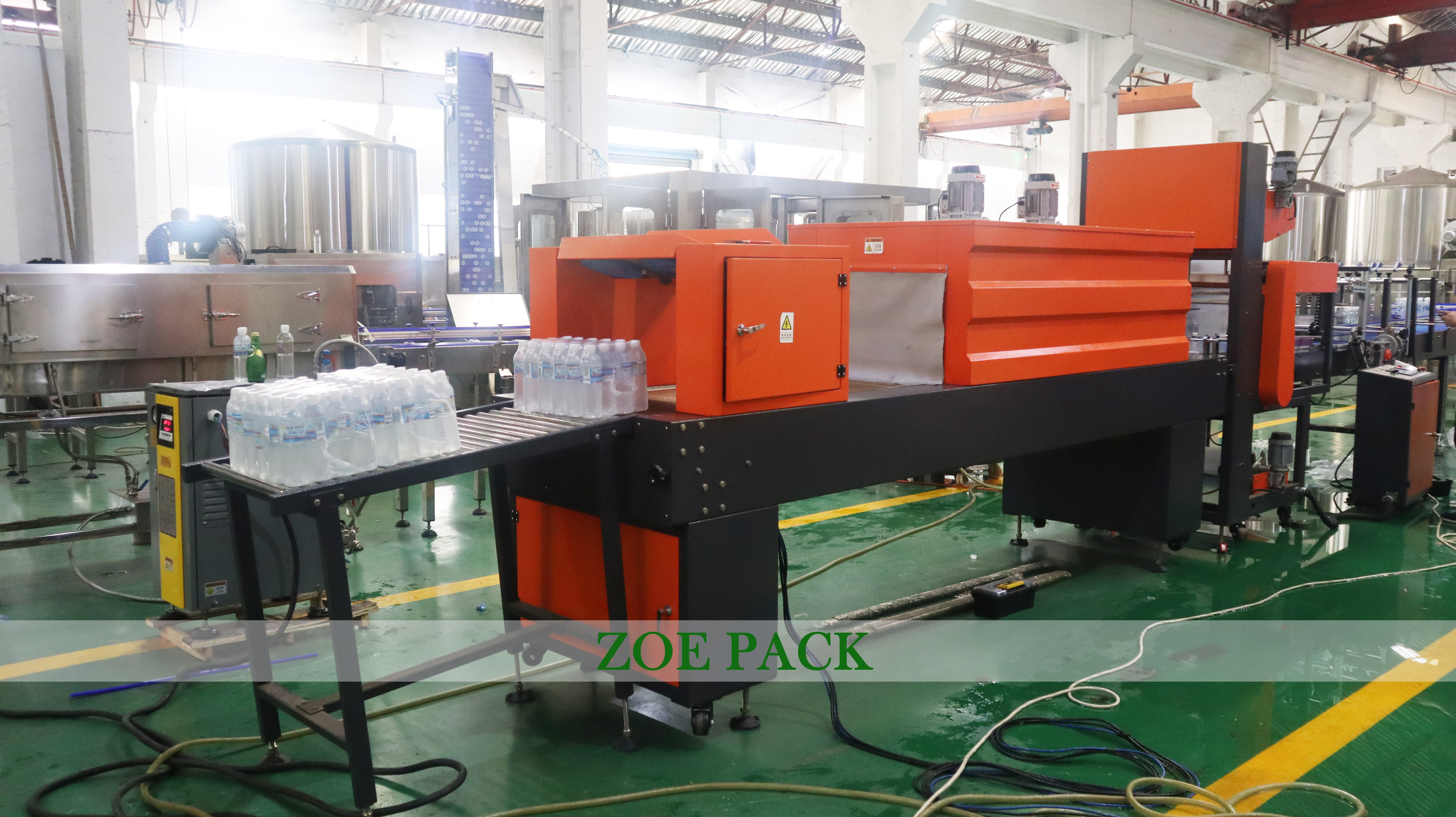 40-40-10 Juice Carbonated Drink Water Making Washing Filling Capping Machines Production Line Packing Machine factory
