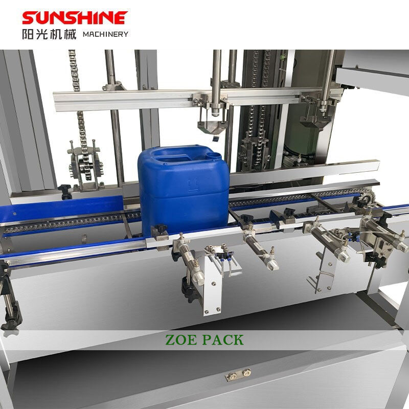 High Speed Automatic 1L 3L 5L Engine Motor Oil Bottle Filling Machine Car Lubricant Oil Bottle Filling Packing Machine manufacture